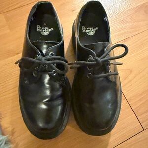 Dr. Martens Shiny Black Men's Oxfords